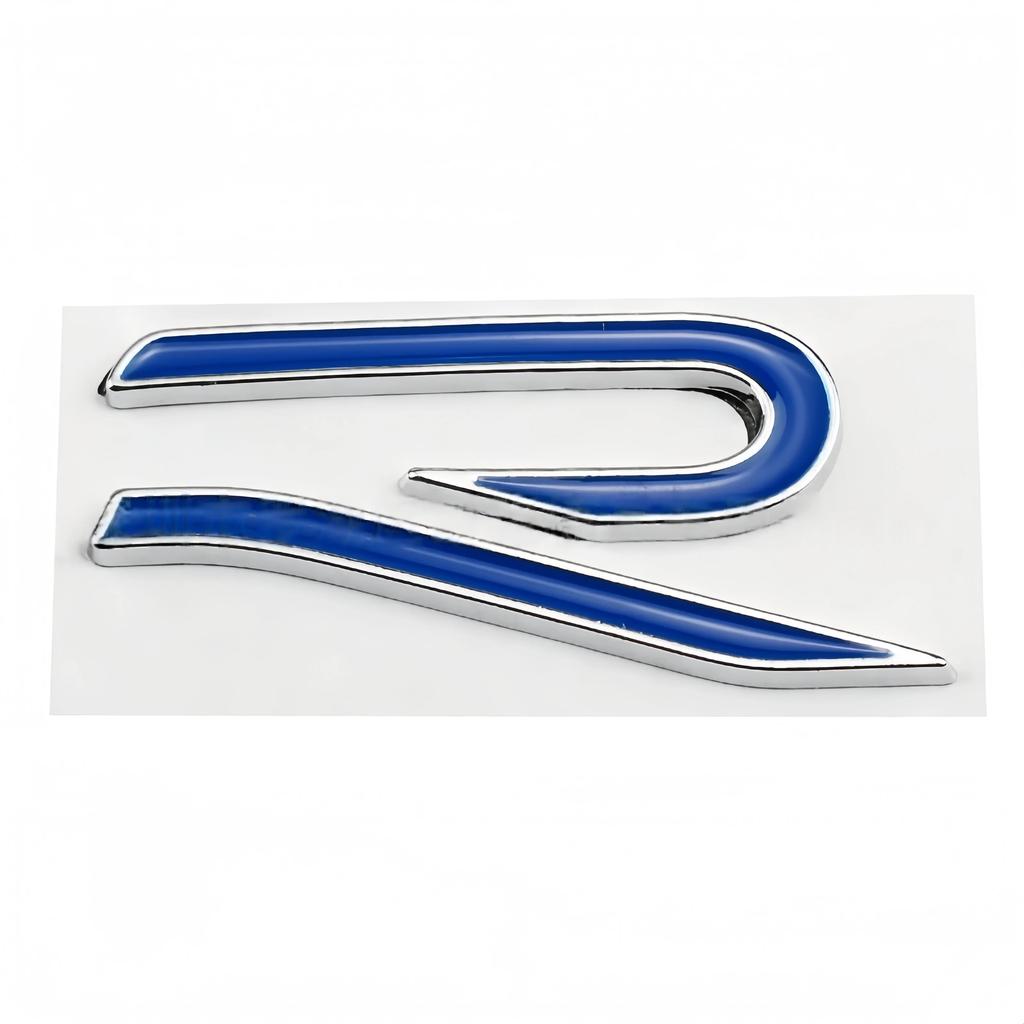 Металеві Наклейки R Car Наклейка на Багажник для R Line Golf 8 Beetle Scirocco Passat Sharan Tiguan Jetta Наклейка на Крило Збоку