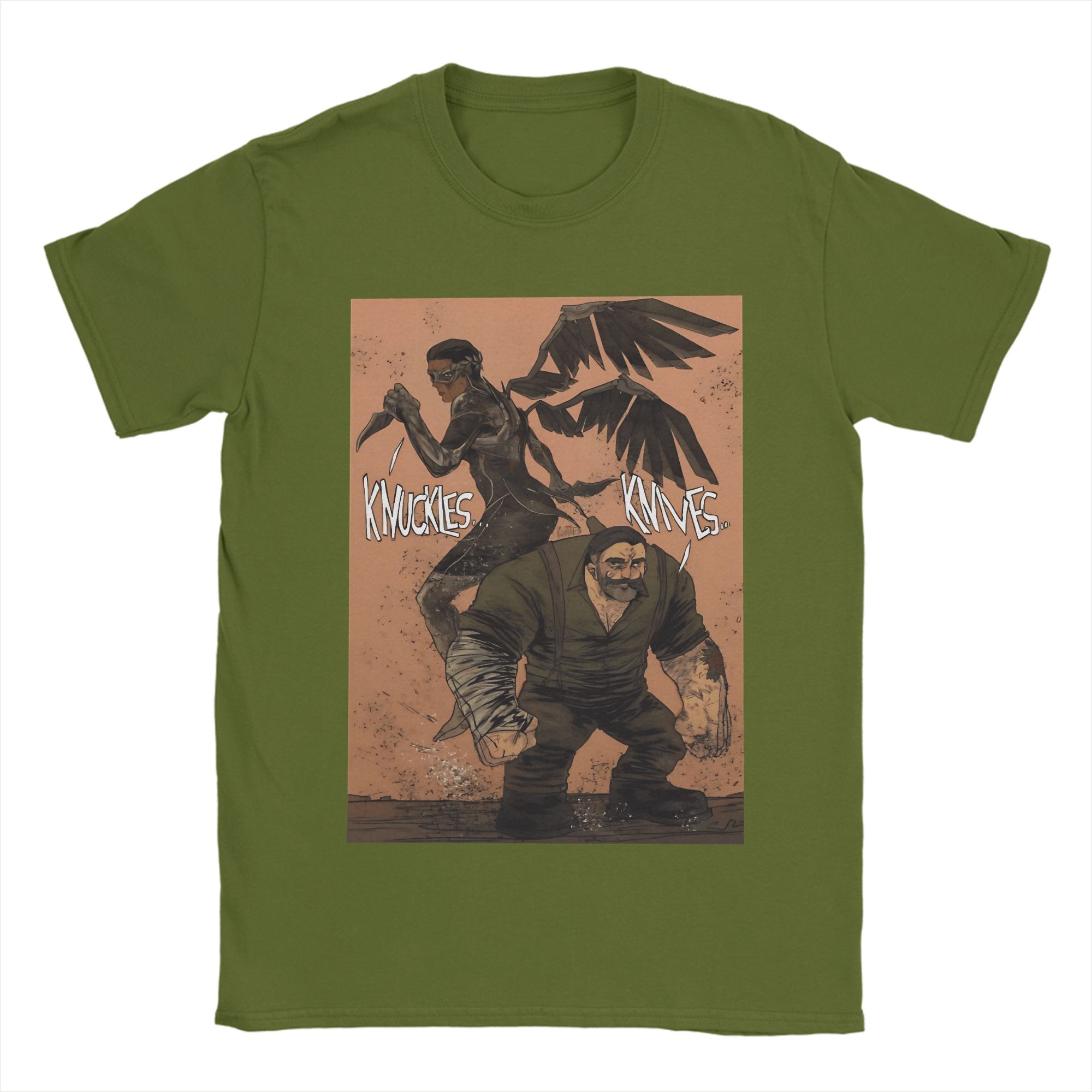 

Dispatch Game T Shirts for Men Cotton Casual T-Shirt Crewneck Tees Short Sleeve Tops 4XL 5XL 3XL