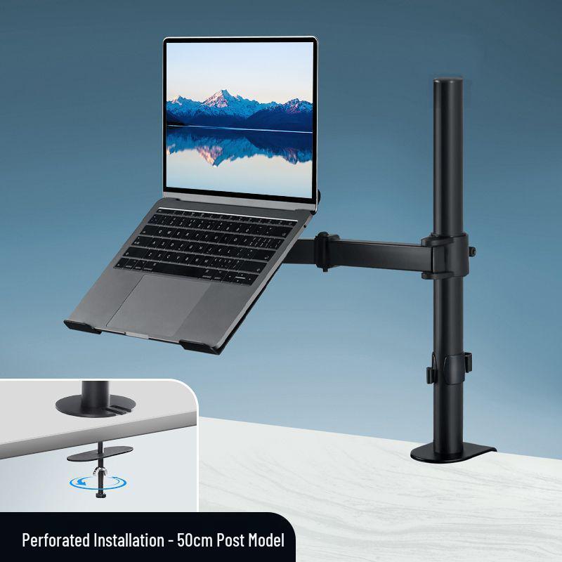 Dual Screen Cantilever Laptop & Monitor Stand