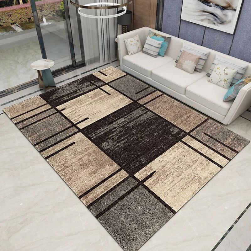 Nordic Living Room Carpet Sofa Coffee Table Bedroom Bedside Carpet Entrance Door Mat