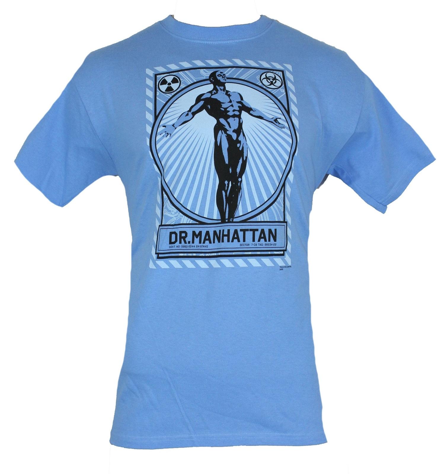 The Watchmen Adult New T-Shirt -Atomic Power Pose Stylized Box Pic XXL
