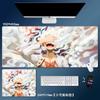Cartoon ONE PIECE Leather Mouse Pad Large Monkey D. Luffy Roronoa Zoro Keyboard Pad Anime Peripheral Table Pad Non-slip Mouse Pad for Boys and Girls