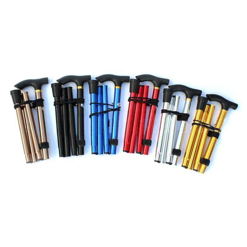 Regulowana Laska 2-sekcyjna Stabilna Antypoślizgowa Kula dla Starszych Wspinaczka Górska Laska Turystyczna