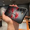 Anime T-Tokyo G-Ghoul Higanbana Phone Case For Samsung A56 A36 A26 A16 A15 A25 A35 A55 A14 A34 A24 A54 Black Soft Shell
