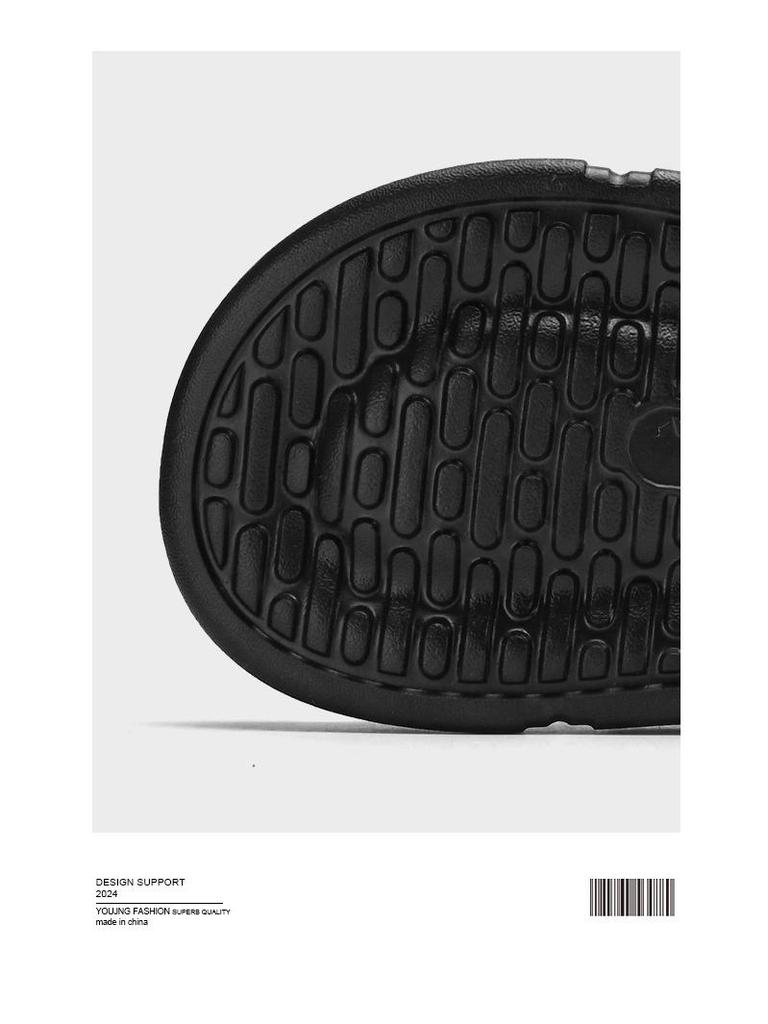 Men's Non-Slip Summer Sandals with Heel - Soft Sole Outdoor Beach Slippers, Plus Size.