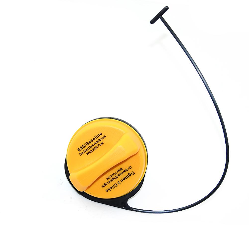 Fuel Tank Gas Cap Yellow For Chevy Avalanche Tahoe Silverado Suburban 2007-2011