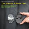 For 2016-2024 Tesla Model 3 Model Y Door Lock Cover Protective Latch Cover Door Stop Cover Set of 8 Car Accessories