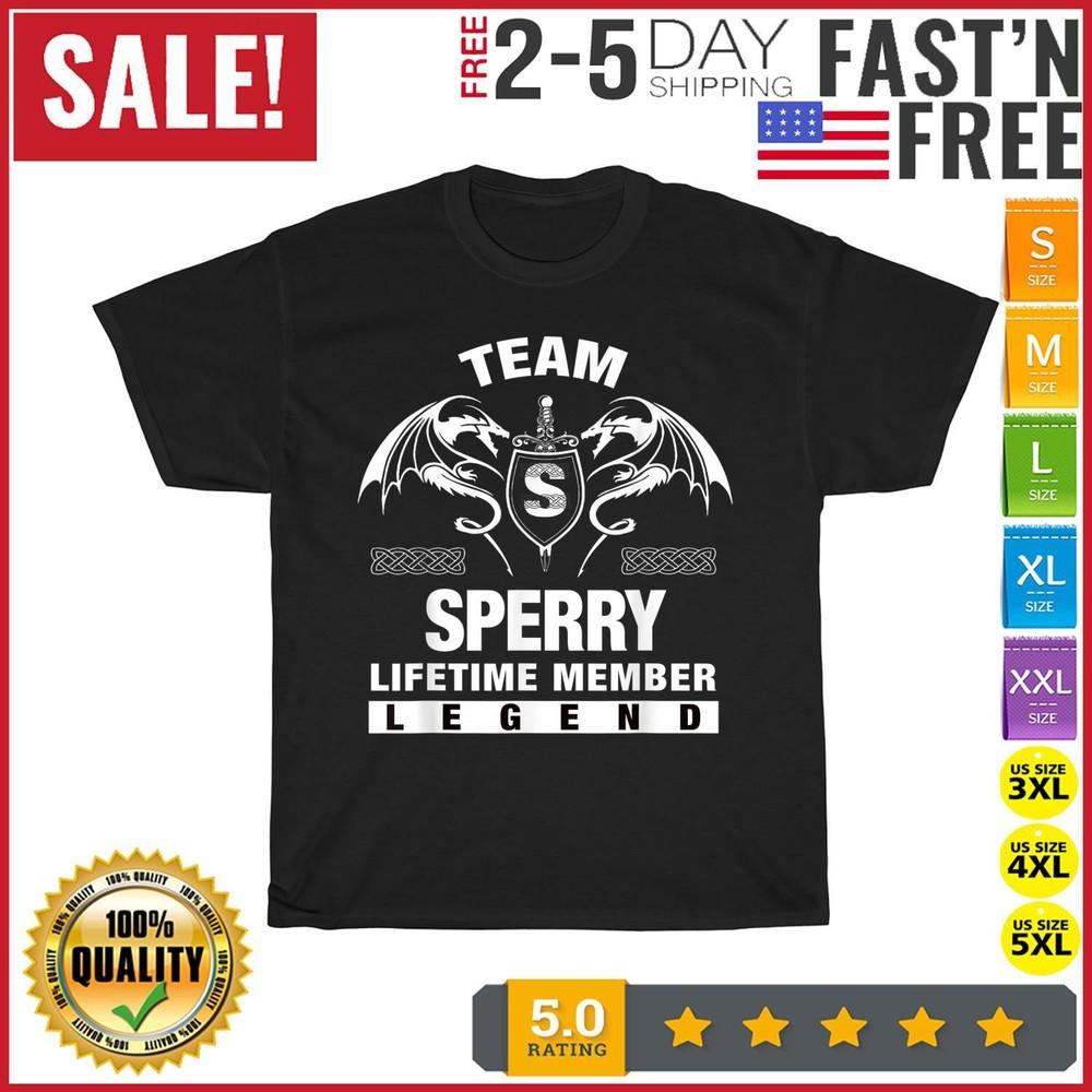 

Team SPERRY Lifetime Member Vintage T Shirt Men Fashion 2023 Women T Shirt Short M
