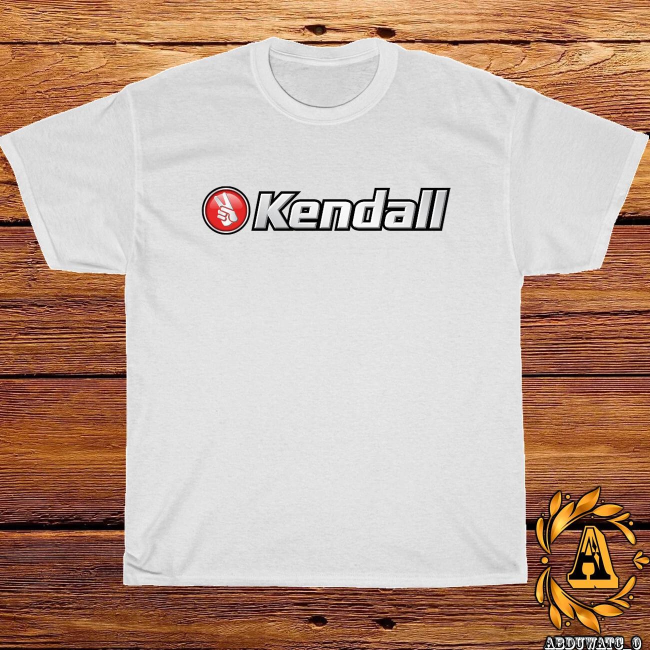 Новая футболка Kendall Motor Oil с логотипом, черная/спортивно-серая/белая/темно-синяя/красная, размеры S-5XL XXXXL