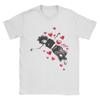 Maglietta Unisex con Grafica a Cuore Billie Eilish Cotone Premium Girocollo Manica Corta Tee Grafica Casual Pop Music Retrò Unisex