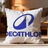 Hot D-Ddecathloned Cushion Cover Soft Washable Pillow Case Multi-Scene for Couch Bed Travel Office Use
