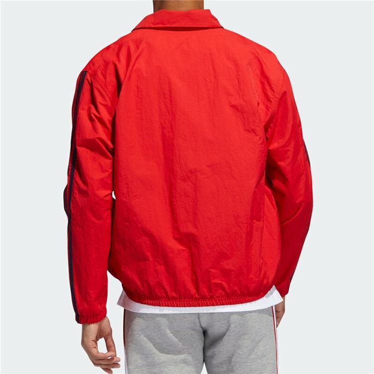 Adidas Originals Trefoil Comfort Casual Jacket Men Outerwear Light-Crimson ED5518