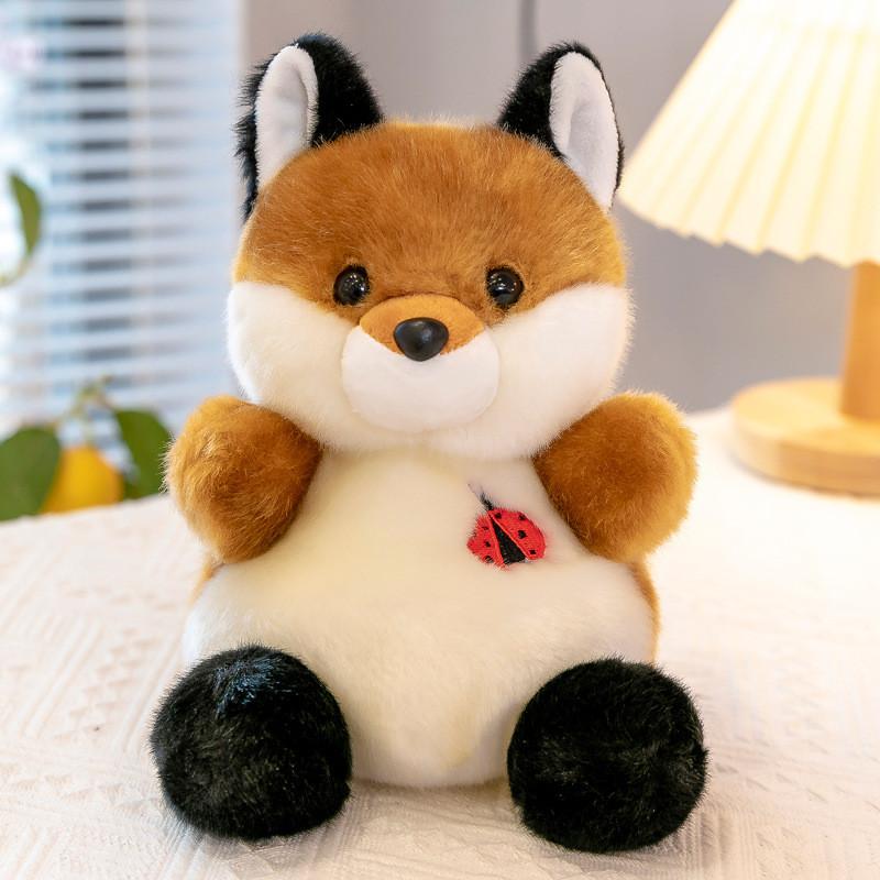 Fox Rabbit Panda Penguin Plush Toy Collection Filling Childrens Comfort Playtime
