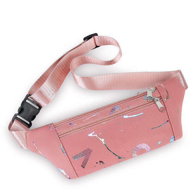 Ladies' Sports Waist Bag, Men's and Women's Multi-functional Close Fitting Outdoor Leisure Change