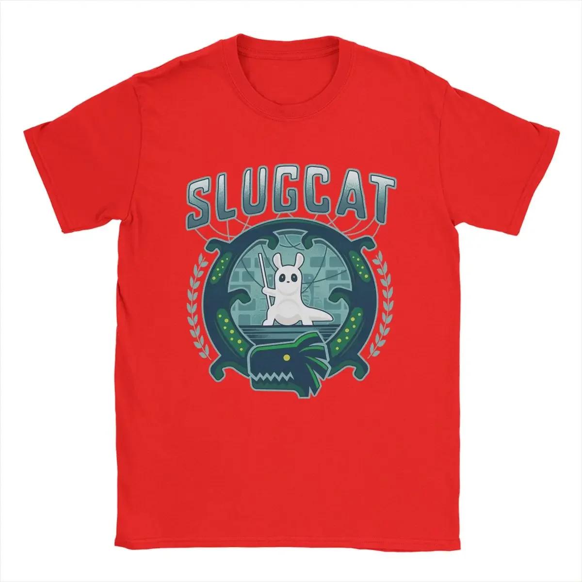 Slugcat Rain World T Shirts for Unisex Cotton Funny TShirts O Neck Game Anime Tees Short Sleeve Tops Original S