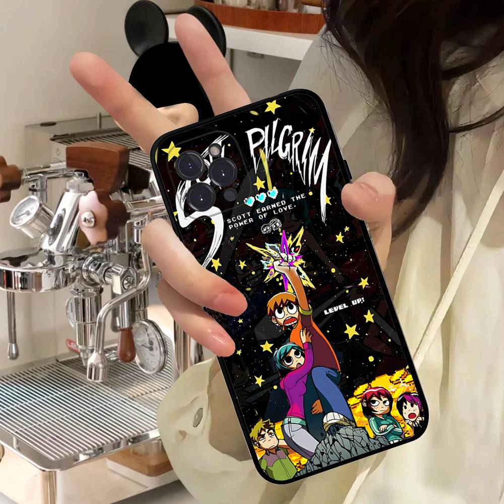 

Comedy Film Scott Pilgrim VS The World For IPhone 17 16 15 14 13 12 11 Pro Max Plus Shockproof Black Soft Phone Cover iPhone 14pro max