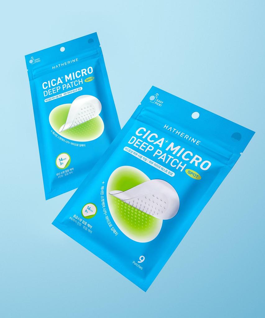 [5PACK] Spot Care Cica Plus Micro Deep Patch 9 Pack [Free Gift: 3 Deep Patches]