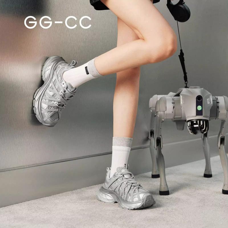 Trend Retro Old Bundled Dad Shoes Autumn New Fashion Platform Casual Shoes Women's Shoes