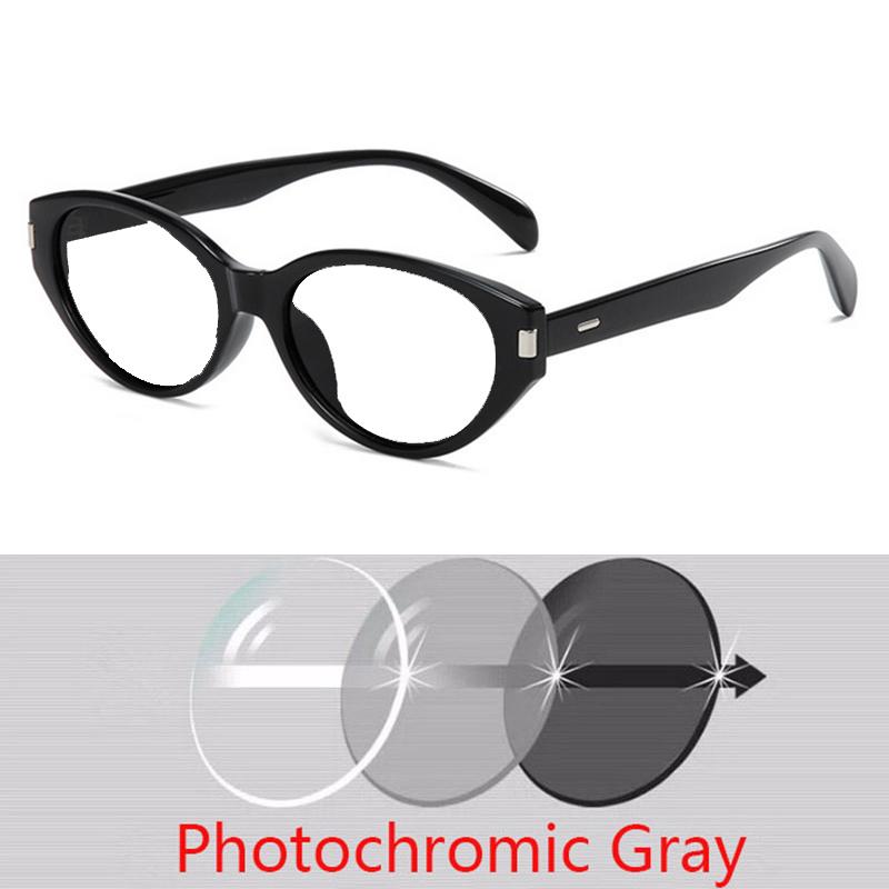 Fashion Sunglasses Korean Style Small Frame Cat Eye Popular Sunscreen Shades For Men And Women -0.5 -1.0 -1.5 To -6.0