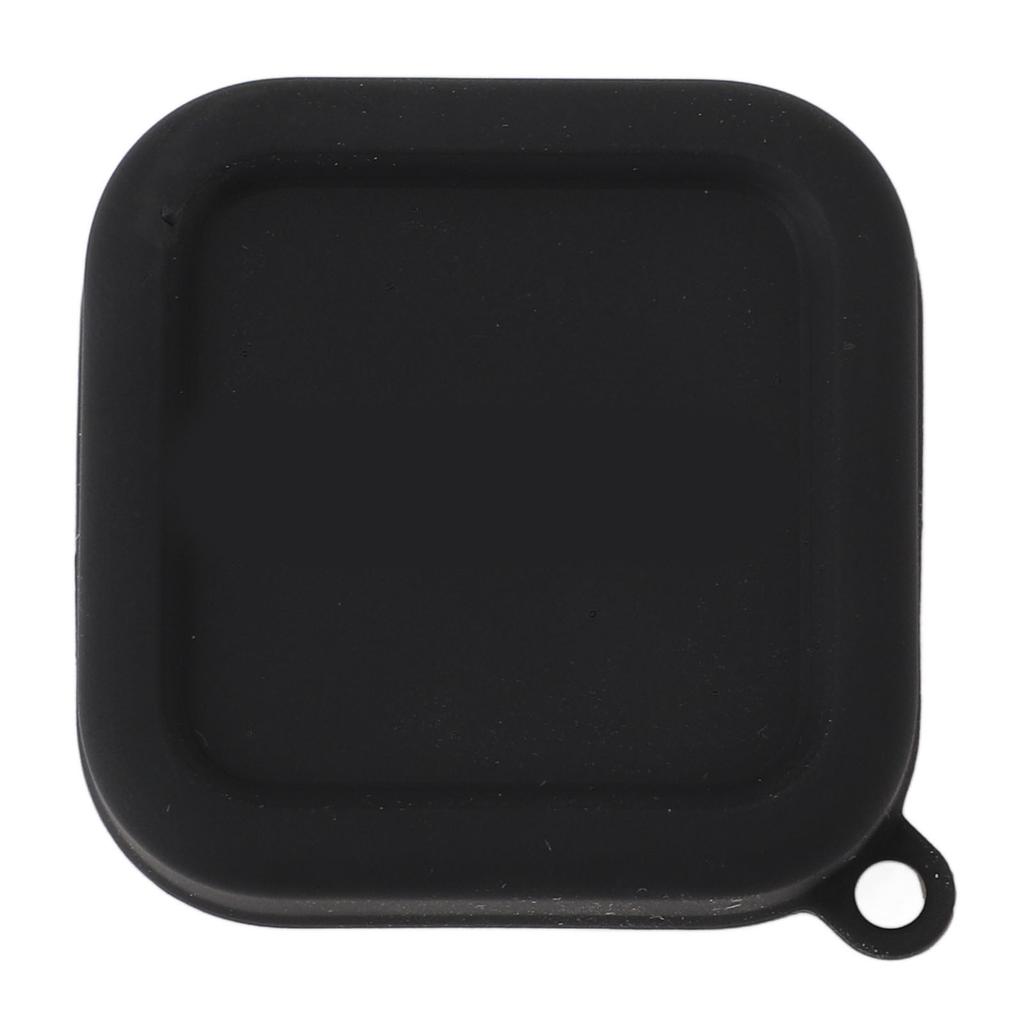 Silikon-Objektivabdeckung Langlebige Staubdichte Schutz-Action-Kamera-Objektivkappe für Insta360 Ace Ace Pro Schwarz