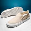 Men Vulcanized Shoes Lightweight Canvas Shoes New Fashion Mens Casual Shoes Breathable Walking Shoes Comfy Loafers Soft Sneakers