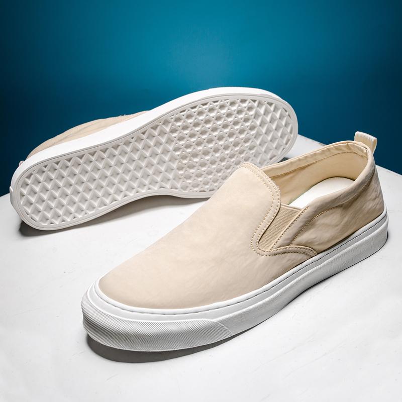 Men Vulcanized Shoes Lightweight Canvas Shoes New Fashion Mens Casual Shoes Breathable Walking Shoes Comfy Loafers Soft Sneakers