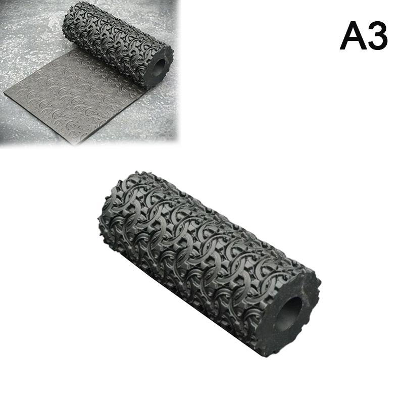 Váleček na hliněné dlaždice, 3D tištěné válečky s texturou hlíny, válečky s voštinovým vzorem, terénní textura, válečky na těsto, válečky, hrnčířské nářadí, kutilství