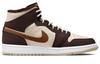 Air Jordan 1 Mid Se 'Cream Dark Chocolate' Dámské DO6699-200