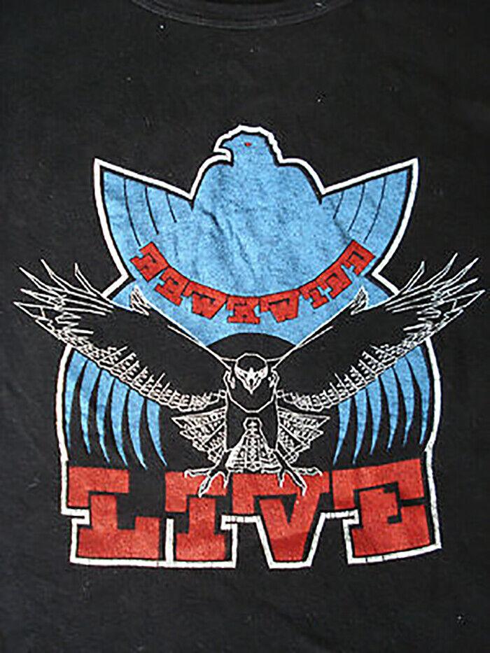 HAWKWIND LIVE Unisex S-4XL Black Gift fans Shirt Short Sleeve Unisex T-Shirt XXXL