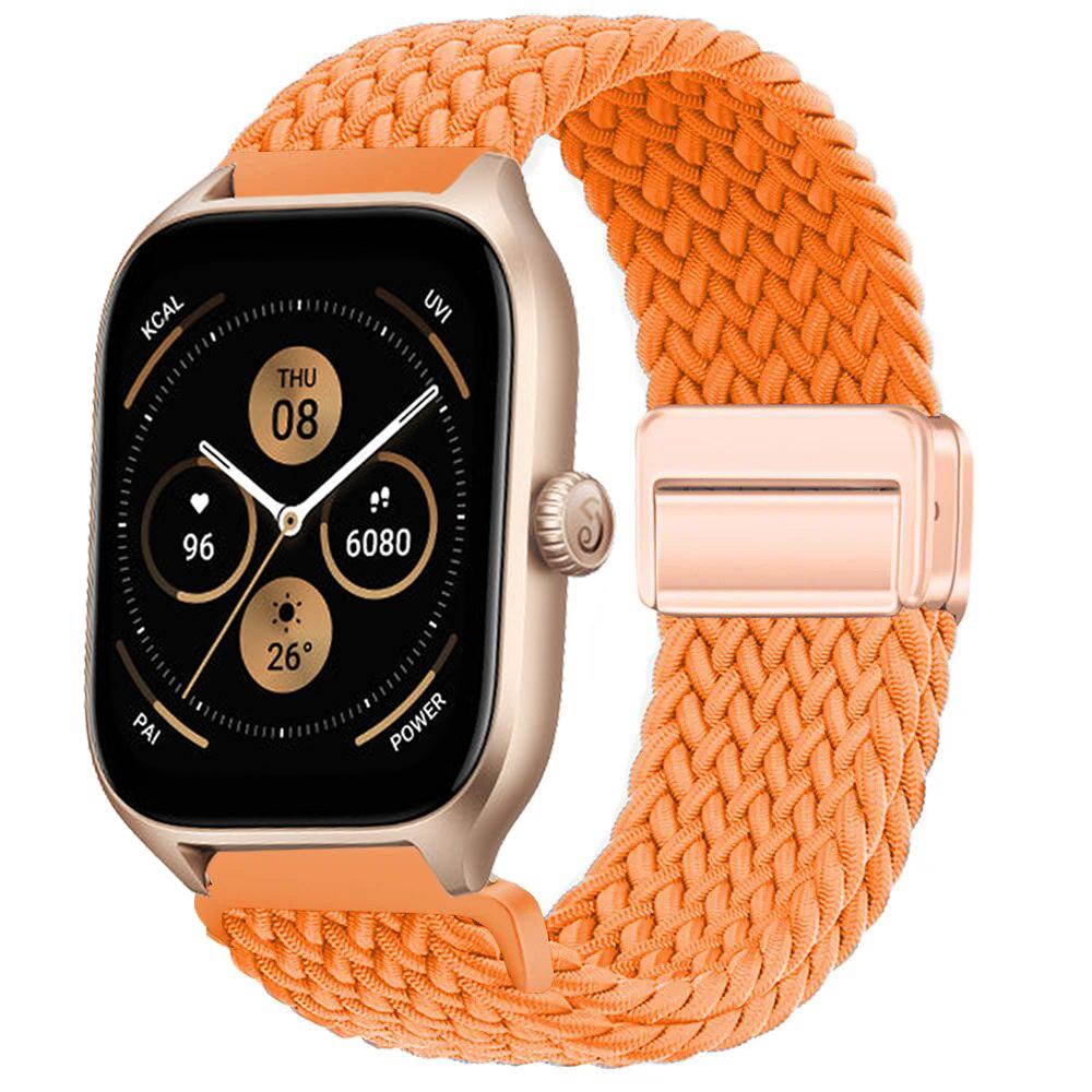 Braided Solo Loop Strap For Amazfit GTS/2/2e/3/4/GTS2 Mini/GTR 2/2e/4/3/Pro Nylon Bracelet Amazfit Bip 6 5 20mm/22mm Watch Band