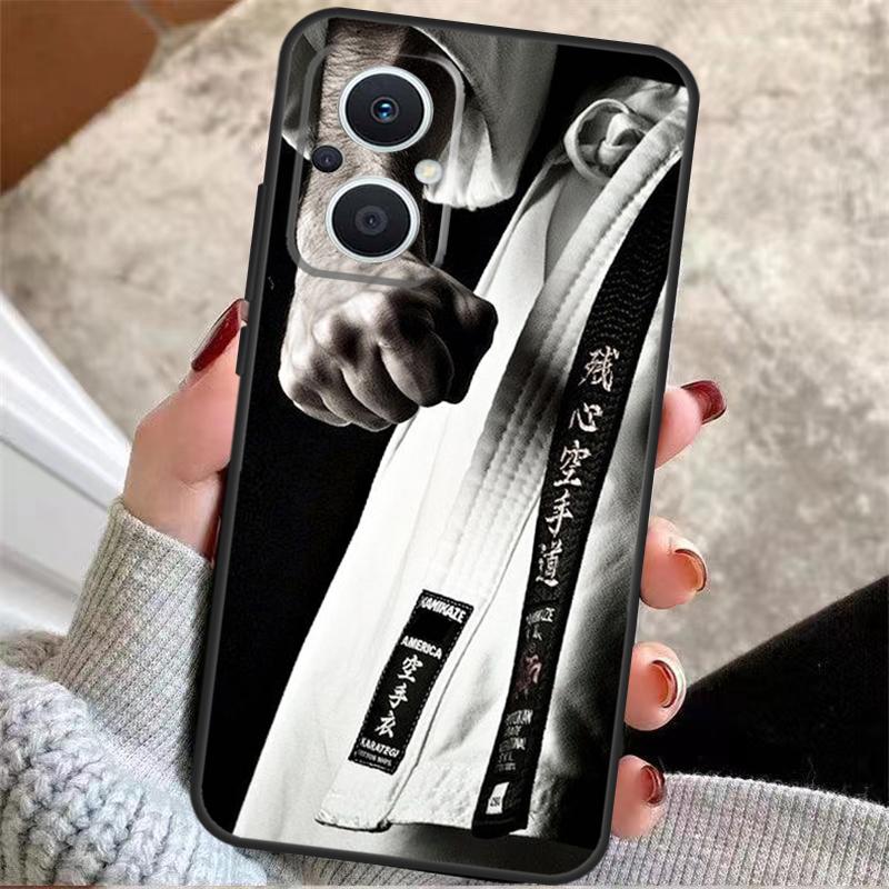 Kung Fu Karate Taekwondo Martial Arts For OPPO Reno 8T 7 8 Lite 14F 13F 11F 12F 10 11 12 13 14 Pro OPPO Find X5 X6 X8 Pro Case