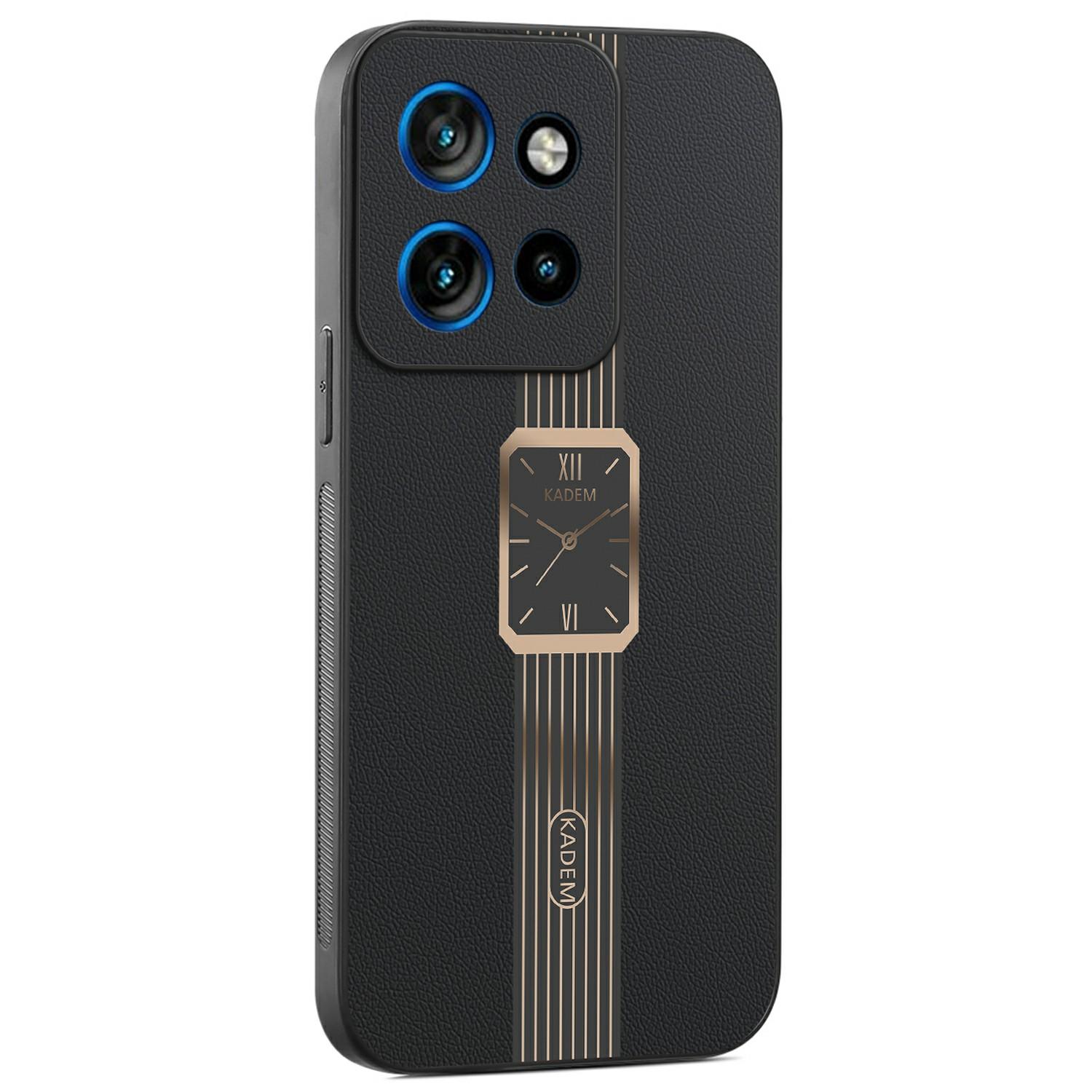 

Case For Motorola Motorola Thinkphone 25 5G/Edge 50 Neo 5G/Moto S50 5G Leather+TPU+Acrylic Anti-Scratch Phone Cover Black