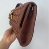 Herbst und Winter 2025 matte gewebte Tasche Abendtasche Wind Hand lang Mode