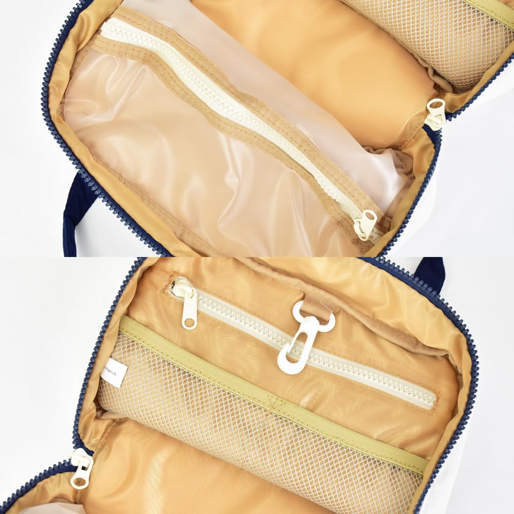 Travel pouch, 2-way hanging, toiletries, enjoy your trip, Snoopy, SPMS-173