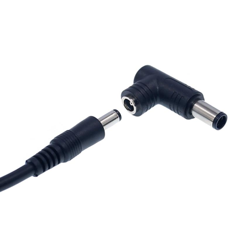 2PCS 240W Heavy Duty DC5.5x2.1mm Power Jacks Plug Adapter DC5525 Female Plug for Multiple Devices DC7.4x5.0HP/DC6.5x4.4mm