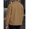 European And American Autumn And Winter Lapel Woolen Men's Jacket Casual Sports Business Jacket
