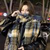 New autumn and winter scarf Wizard of Oz Mohair Korean version versatile student advanced thickened warm