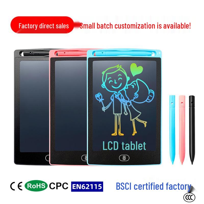 Colorful Children's LCD Electronic Writing & Drawing Board for Early Education
