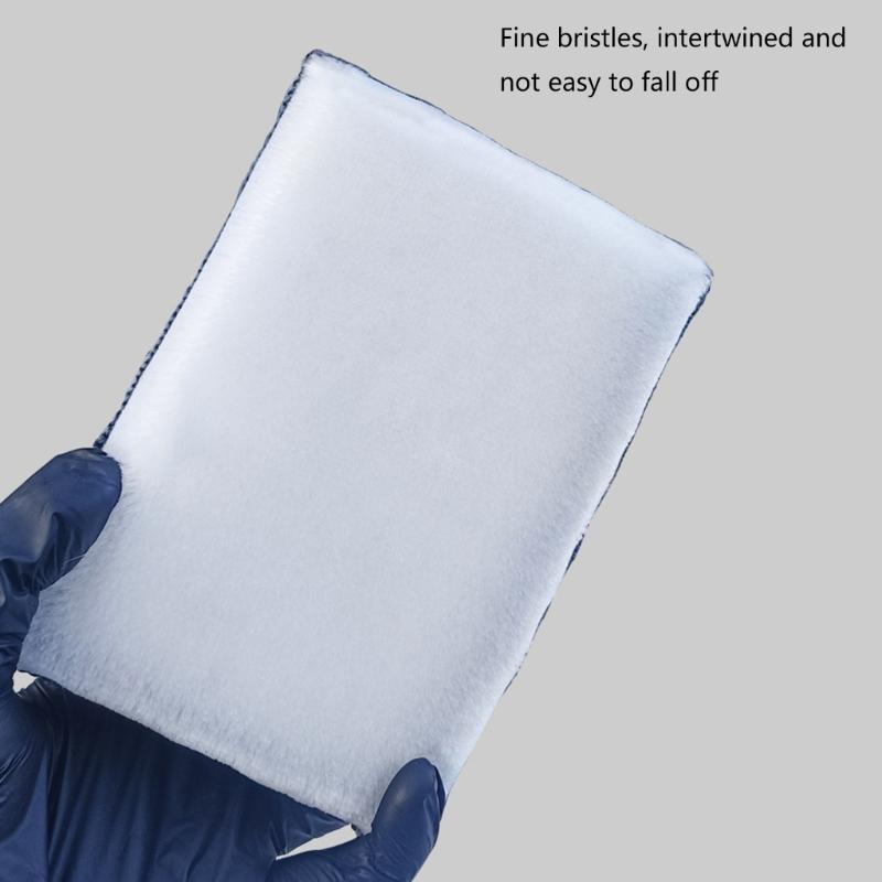 Long Lasting Microfiber Nylon Sponge Block 3X Absorbency High Durability Scrubbing Pad For Kitchen Bathroom Car Cleaning