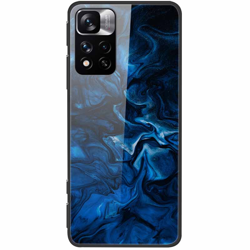 Tempered Glass Case For Xiaomi Redmi Note 11 Pro+ 5G Cover Hard Protective Funda for Redmi Note 11 Pro Plus 5G Soft Bumper 6.67