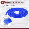 HEROFFIX Air and Silicone Vacuum Tube Hose High Temperature Automotive Vacuum Line 6.6ft