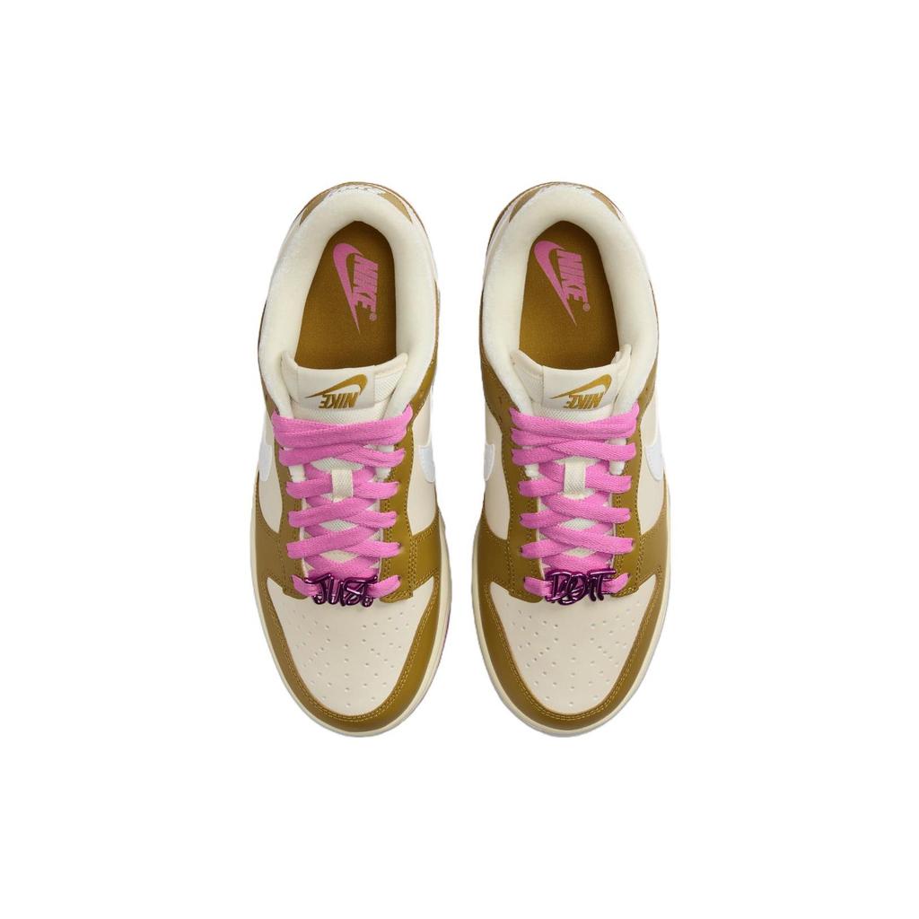 Nike Dunk Low SE Dance Pack - Sneakers da Donna Rosa Bronzino Marrone Rosa Giocoso Alabastro FD8683-700