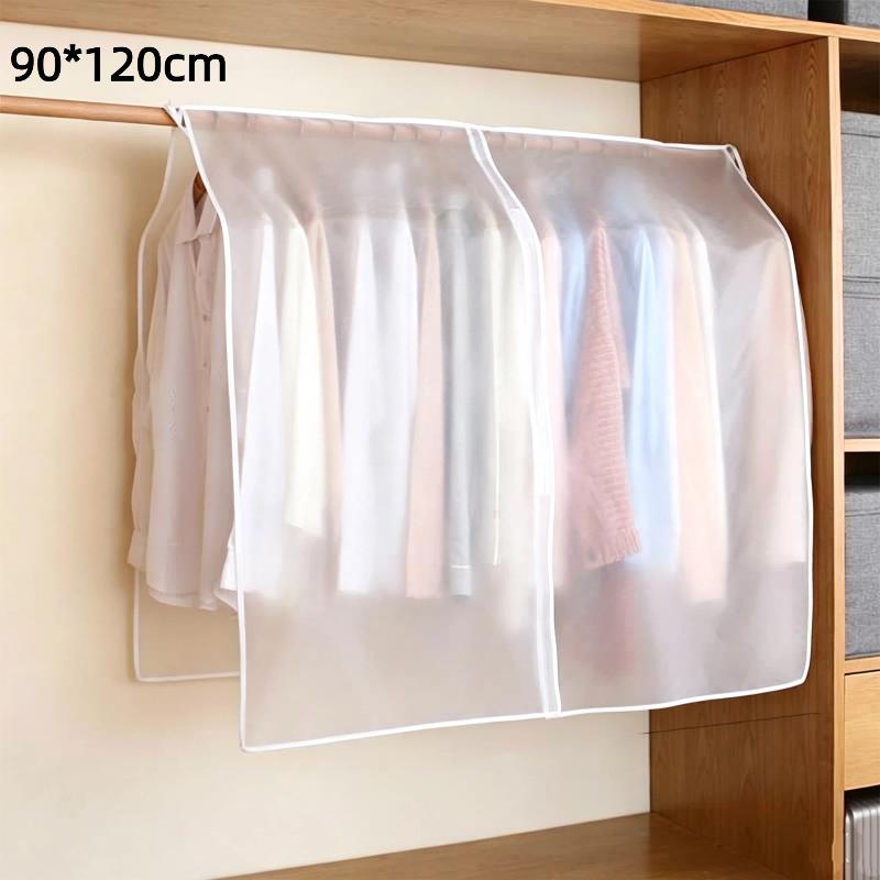 Clothing Dust Cover Durable Waterproof Dustproof Garment Protector for Seasonal Clothes Suit Jacket Travel Home Storage