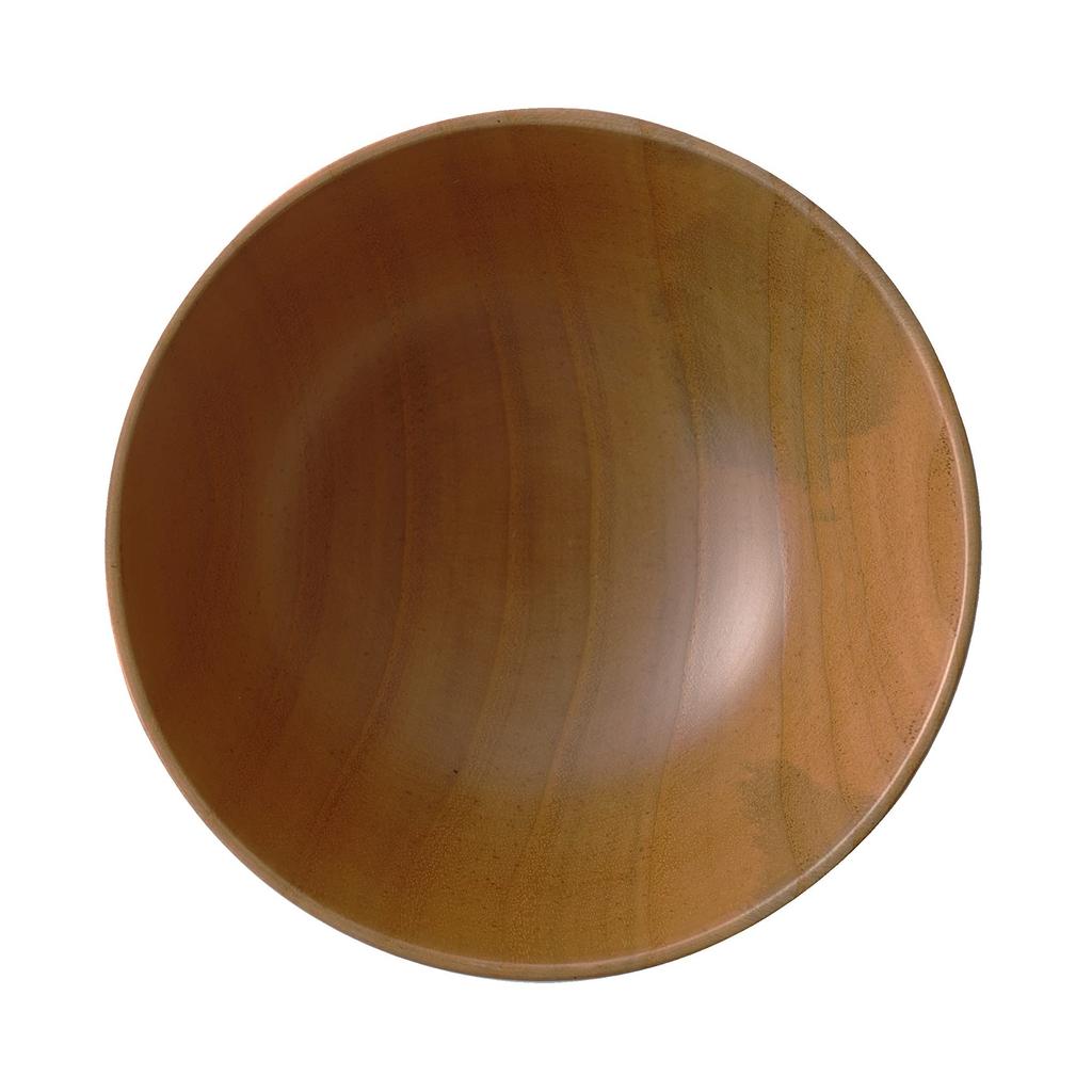 Osaka Choseido Wooden Miso Soup Bowl, Yamanaka Lacquer, 11.2cm Diameter, 420ml Capacity, Large