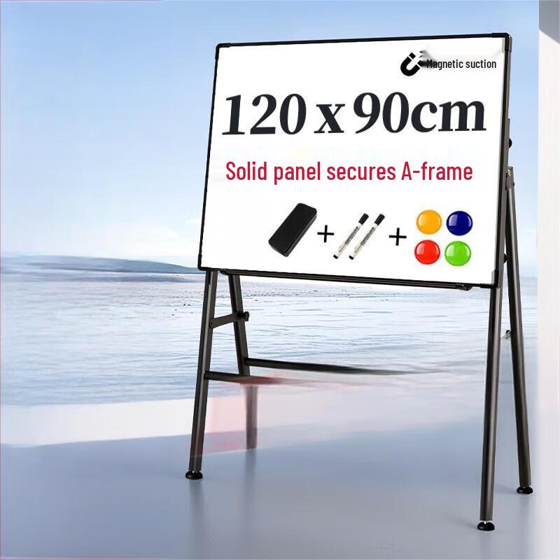 Deli 8784 Magnetic A-Frame Stand Whiteboard