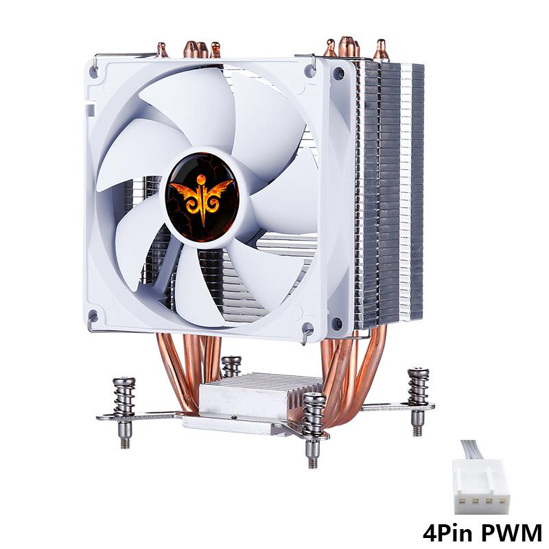 4-Heat Pipe Tower CPU Cooler with 9cm Silent PWM Fan for Socket 2011/2066/X79/X99 Desktops