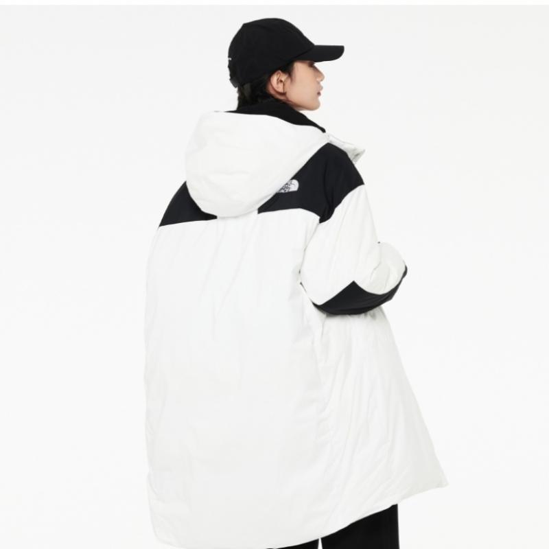 Palton lung matlasat North Face Reverse Season Universal Air Heat cu puf Nc2dn50d