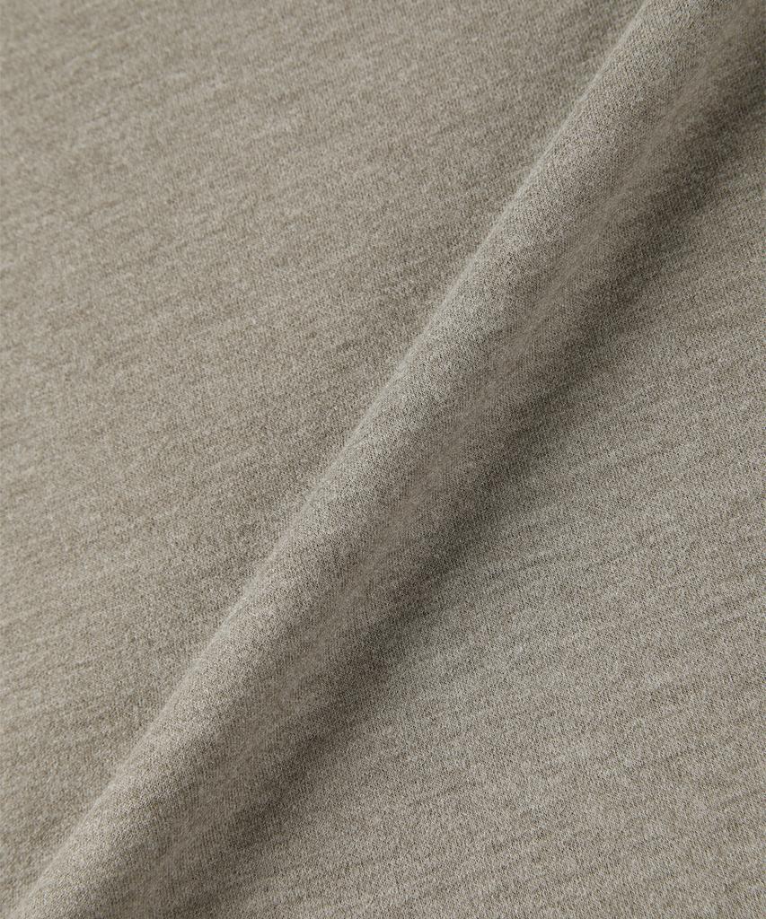 PANICALE Khaki Soft Jersey Long Sleeve T-Shirt