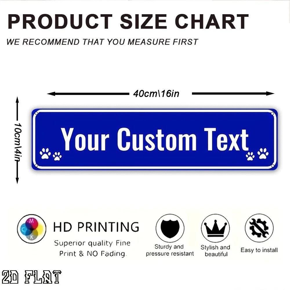 Personalized UV Printed Wall Plaque 15.75x3.94 Inch Custom Text Garage Bar Car Club Shop Gift