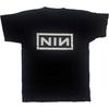 Nine Inch Nails NIN Box Logo Print Cotton TShirt Industrial Metal Band Unisex Short Sleeve Tee